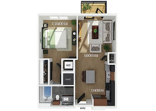 Floor plan A1