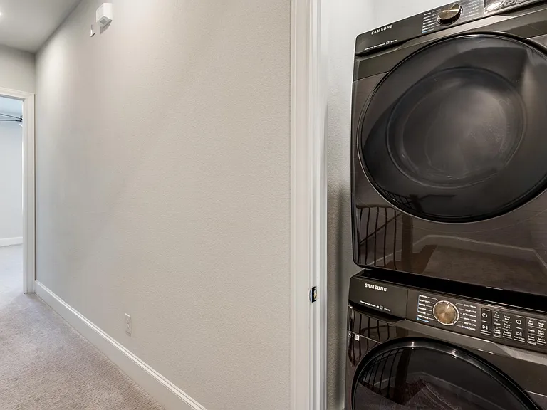 Samsung washer and dryers are included as part of the rent.