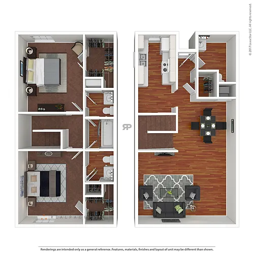 Floor plan The Bleu
