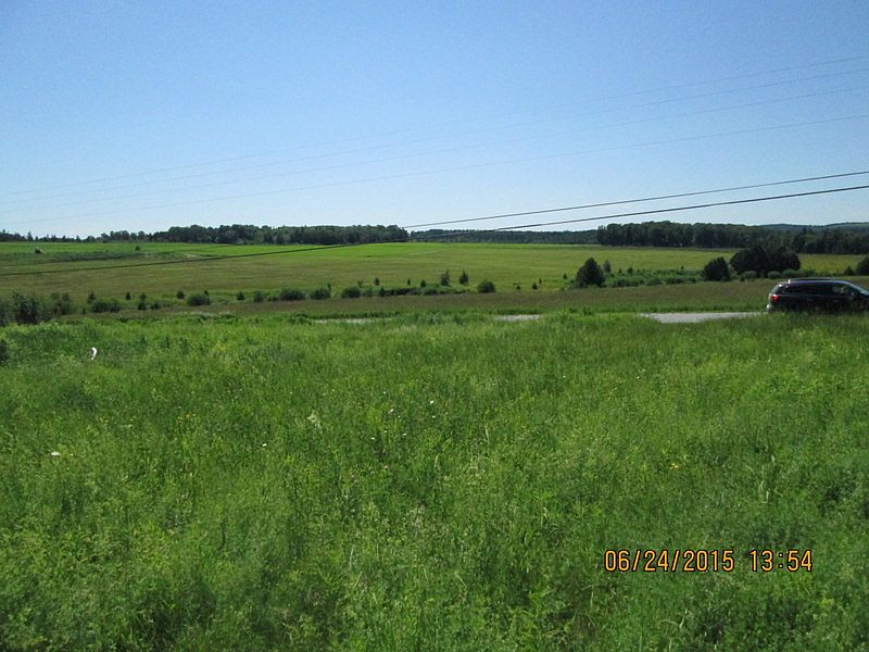 Long distance view from lot