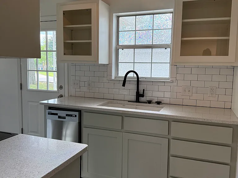 Completely remodeled kitchen