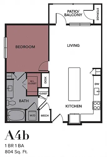 Floor plan A4b
