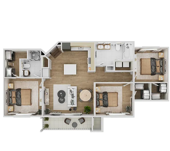 Floor plan The Santa Rita