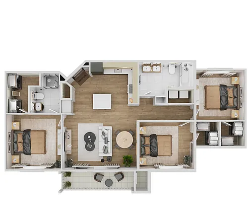 Floor plan The Santa Rita