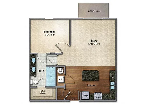 Floor plan Dover