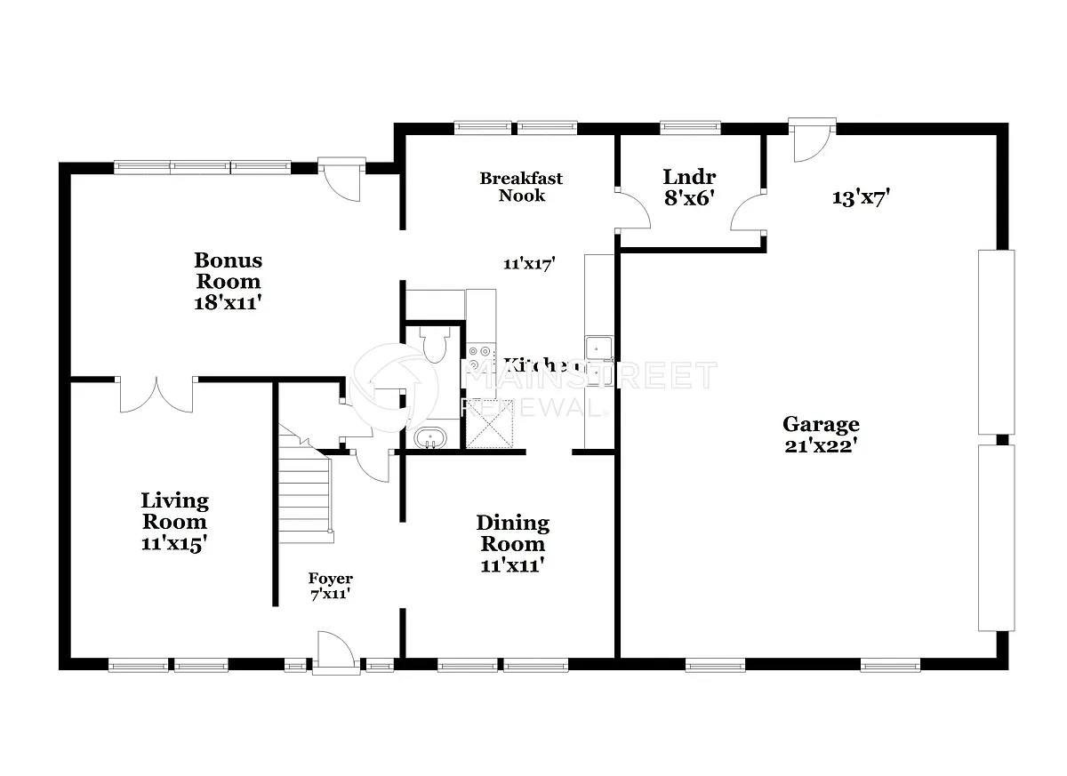 Floor Plan - 5042 Indian Valley Rd