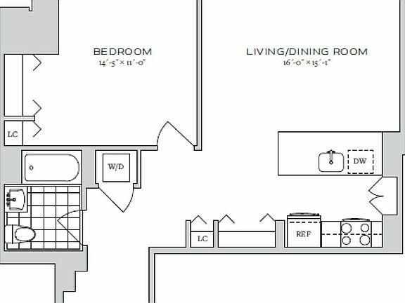 2nd image of 70 Pine St APT 3903