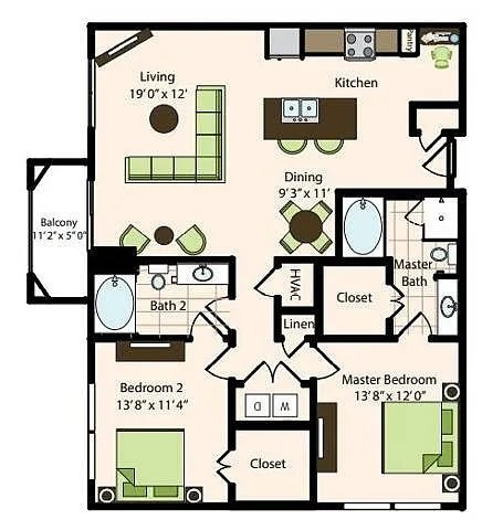 Floor plan B11