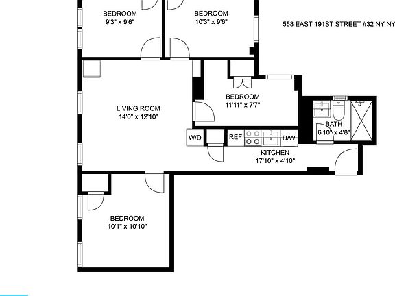 4th image of 558 E 191st St #5