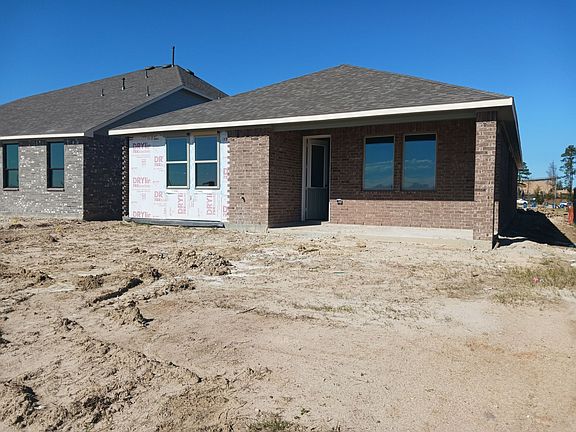 Construction progress - backyard with covered patio