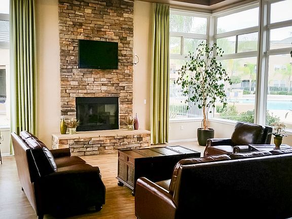 Clubhouse Fireplace Area