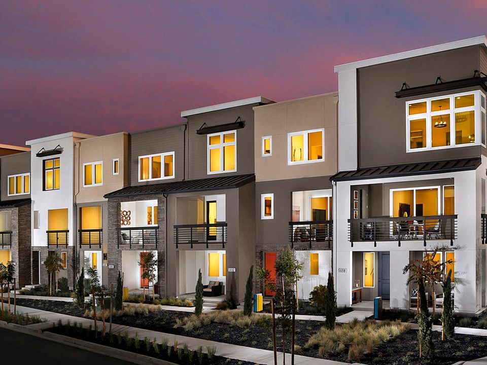 Overview Elevation.
Note Picture from Model Home