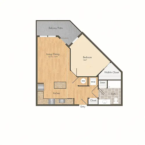 Floor plan A6A