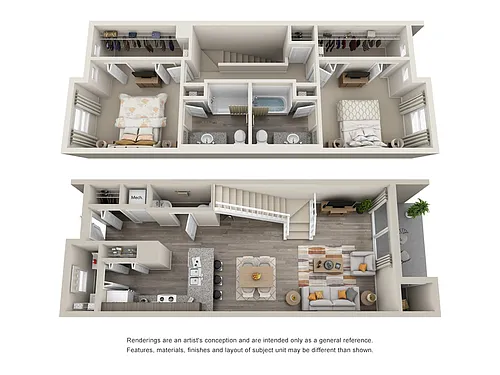 Floor plan 2 Bedroom