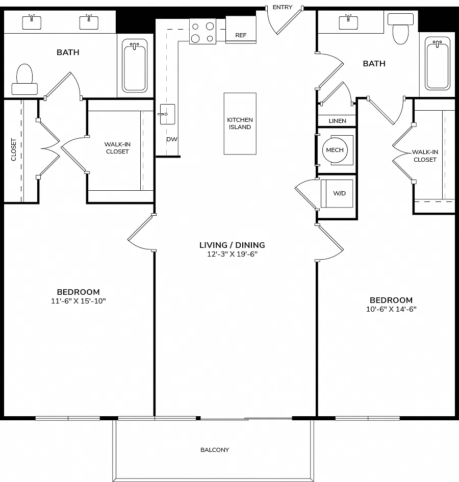 Floor plan B1