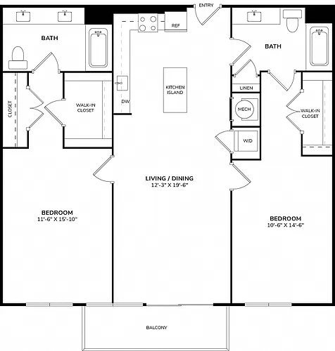 Floor plan B1