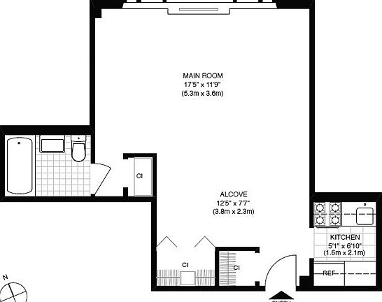 2nd image of 55 E 9th St APT 1B