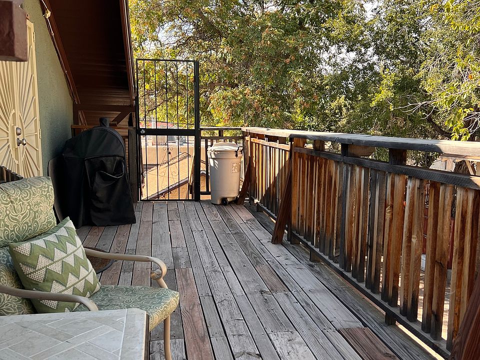 Large deck and gated entry