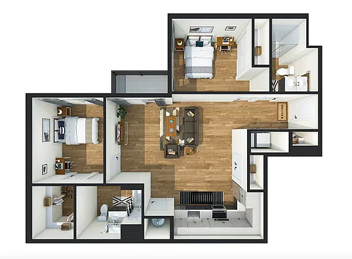Floor plan B6