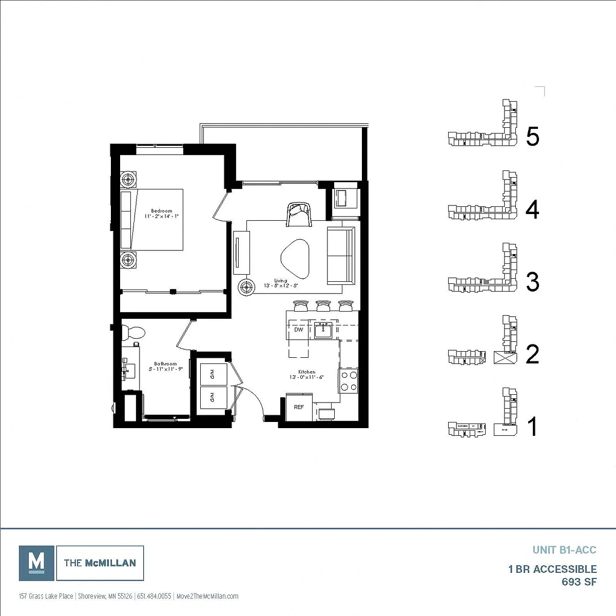 Floor plan B1-ACC