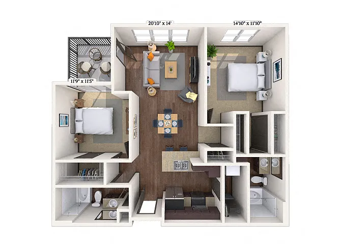 Floor plan Arcadia