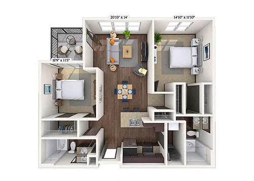 Floor plan Arcadia