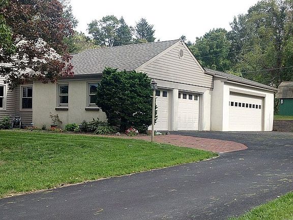 Driveway and garages