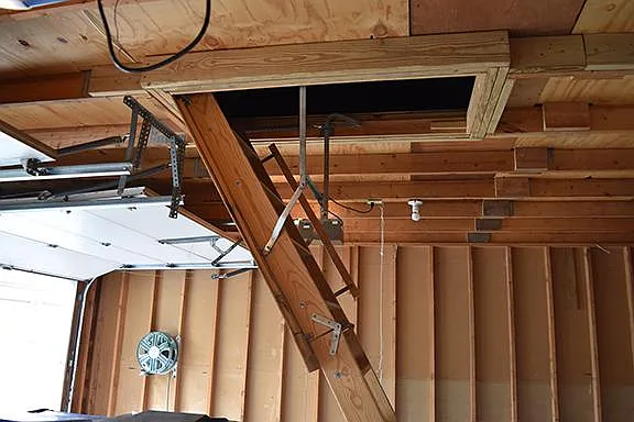 Garage Attic w/ more storage