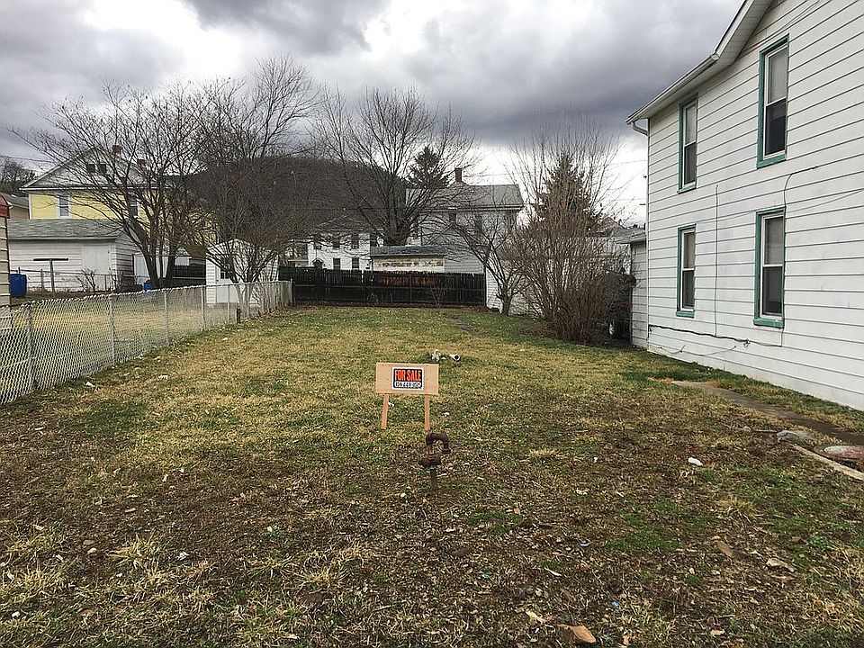 Vacant building lot.

