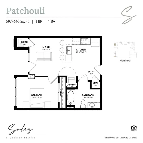 Floor plan Patchouli
