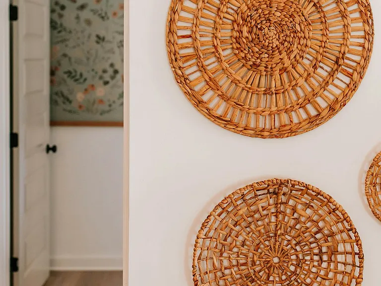 Tiny details, big vibes. These woven baskets add cozy charm to your stay.