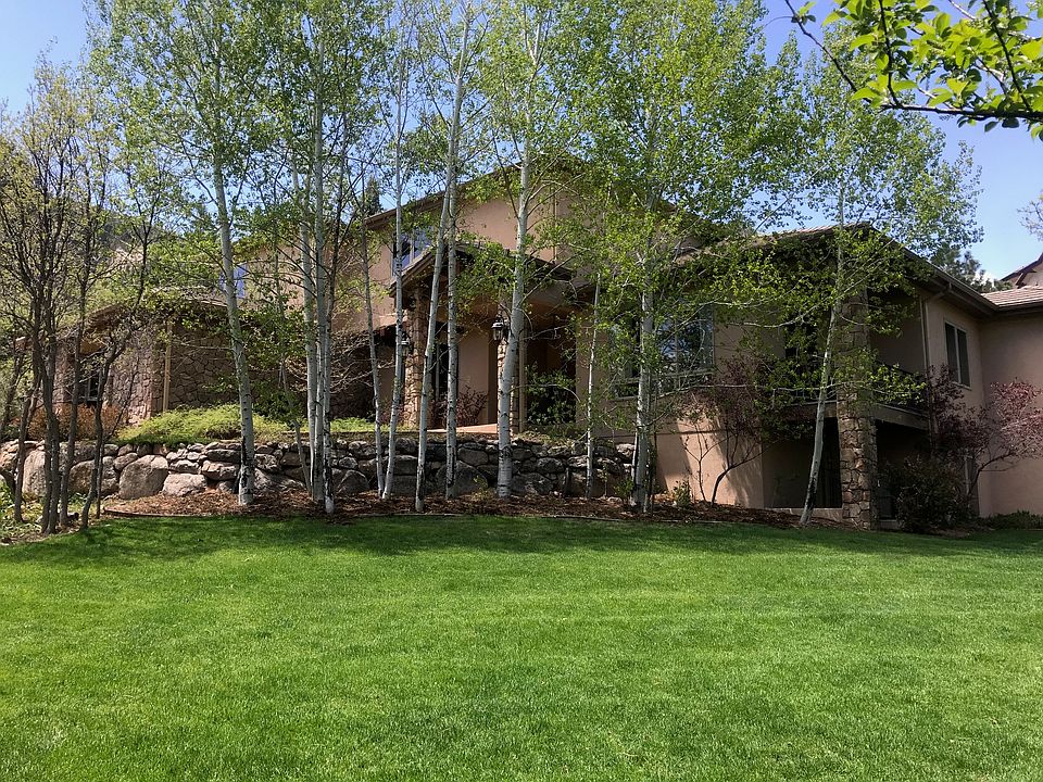 View from the lower lawn.