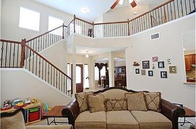 Living Room and Family Room are open to each other. Lots of natu