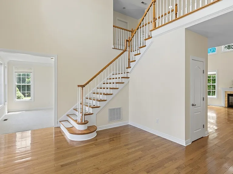 Foyer to Office and Living Room
