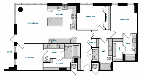 Floor plan C1