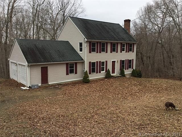 Colonial with 2 car garage ...