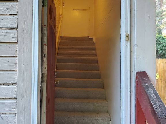 Interior steps to Upstairs Apt