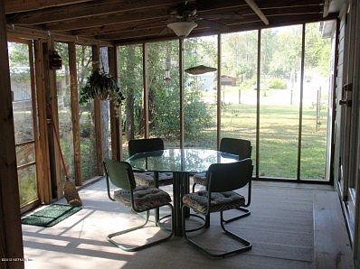 Back screened porch