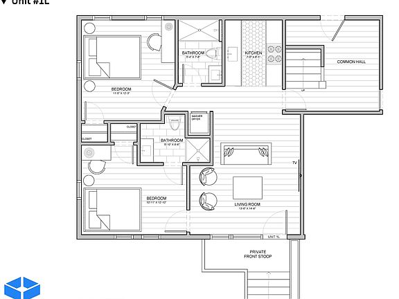 4th image of 243 Willow St #1L