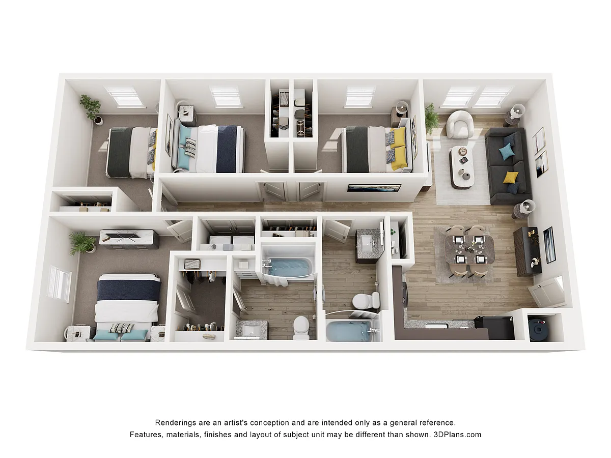 Floor plan D1