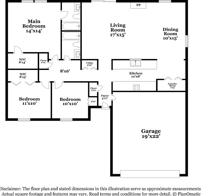 3 bed, 2.0 bath, 1456 sqft, $1,950 — Photo 2