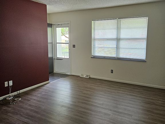 living room looking at front door