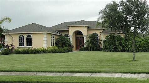Beautifully landscaped with a large yard