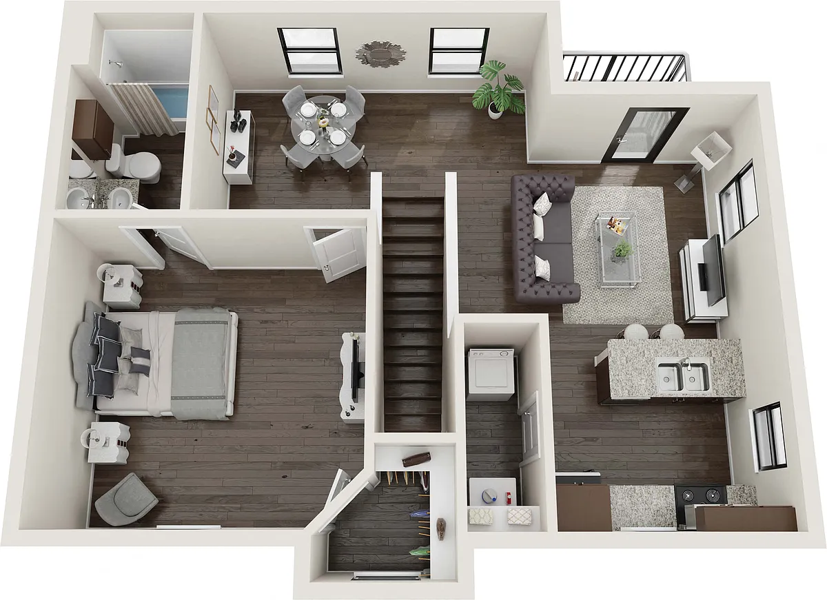 Floor plan Flow