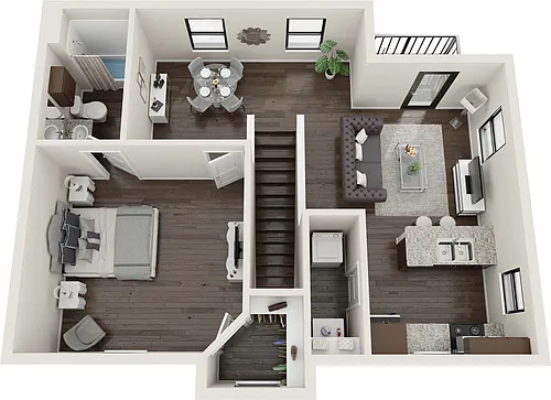 Floor plan Flow