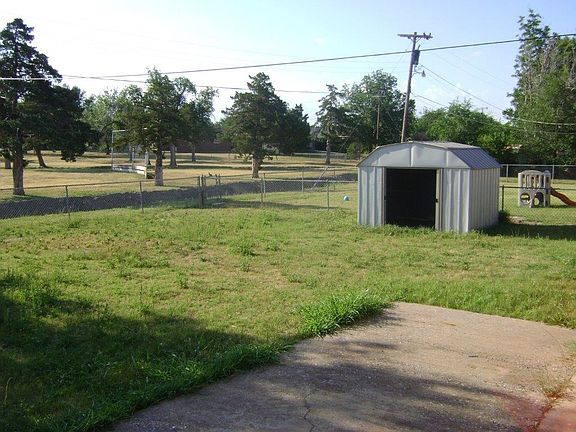 Backyard with Shed