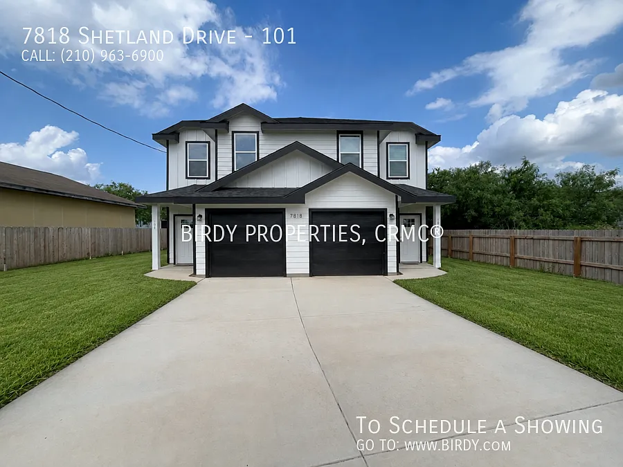 "Spacious 3-Bedroom Duplex with 2.5 Baths at 7818 Shetland Drive Your Ideal San Antonio Retreat!" — Photo 1
