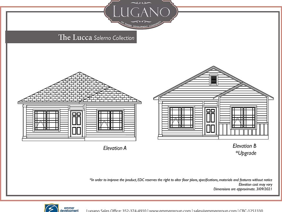 Lucca Elevation Flyer