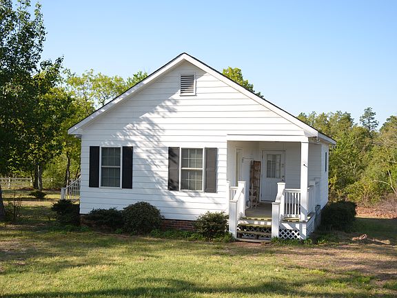 Side view of cottage