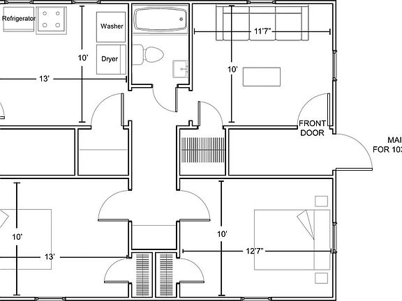 2nd image of 103 Goodman Pl #A